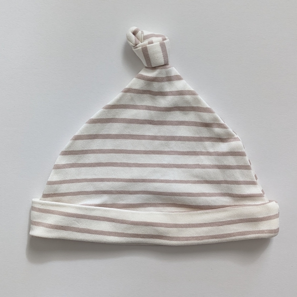 Pehr stripe knot hat baby girl 0-6 months